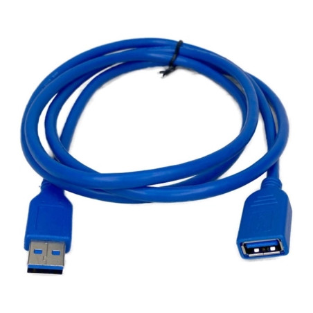Дата кабель USB 3.0 AM/AF 1.5m 28 AWG, Super Speed Extradigital (KBU1632)
