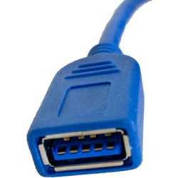 Дата кабель USB 3.0 AM/AF 1.5m 28 AWG, Super Speed Extradigital (KBU1632)