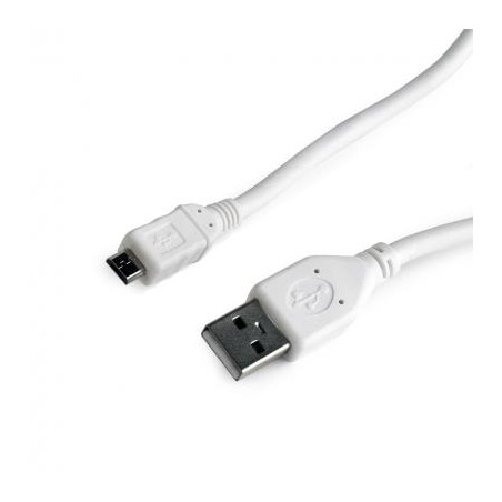 Дата кабель USB 2.0 AM to Micro 5P 1.0m Cablexpert (CCP-mUSB2-AMBM-W-1M)