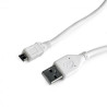 Дата кабель USB 2.0 AM to Micro 5P 1.0m Cablexpert (CCP-mUSB2-AMBM-W-1M)