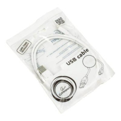 Дата кабель USB 2.0 AM to Micro 5P 1.0m Cablexpert (CCP-mUSB2-AMBM-W-1M)