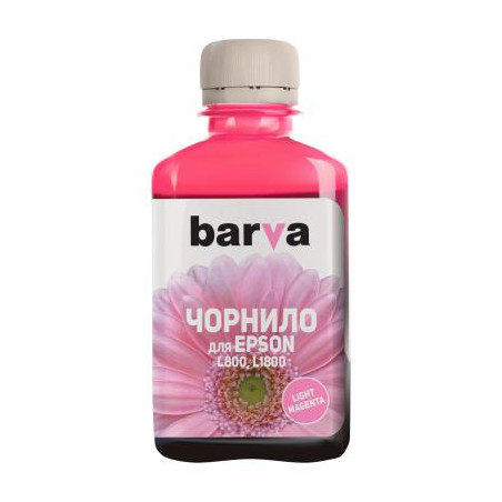 Чорнило Barva Epson 673 180г LIGHT MAGENTA (L800-419)