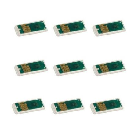 Чип для картриджа для НПК EPSON Stylus S22/SX125 Cyan WWM (CR.T1282N)