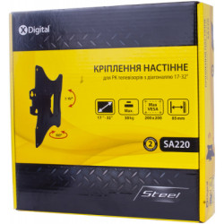 Кронштейн X-Digital STEEL SA220 Black