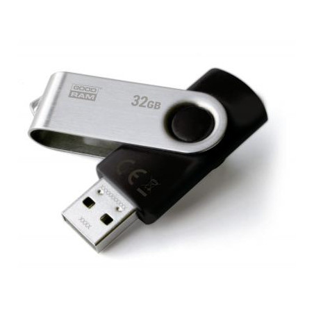 USB флеш накопичувач Goodram 32GB UTS2 (Twister) Black USB 2.0 (UTS2-0320K0R11)