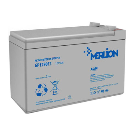 Батарея до ДБЖ Merlion 12V-9Ah (GP1290F2)