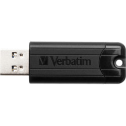 USB флеш накопичувач Verbatim 16GB PinStripe Black USB 3.2 (49316)