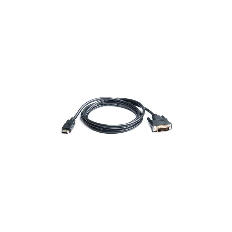 Кабель мультимедійний HDMI M to DVI M 1.8m 18+1pin REAL-EL (EL123500013)
