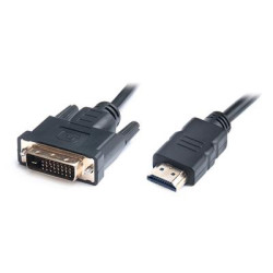Кабель мультимедійний HDMI M to DVI M 1.8m 18+1pin REAL-EL (EL123500013)