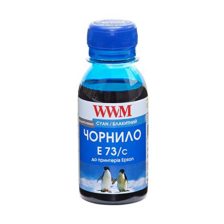 Чорнило WWM Epson Stylus CX3700/TX119/TX419 Cyan 100г (E73/C-2)