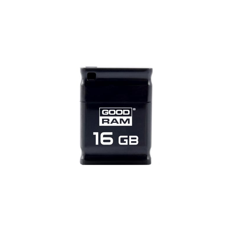USB флеш накопичувач Goodram 16GB UPI2 Piccolo Black USB 2.0 (UPI2-0160K0R11)