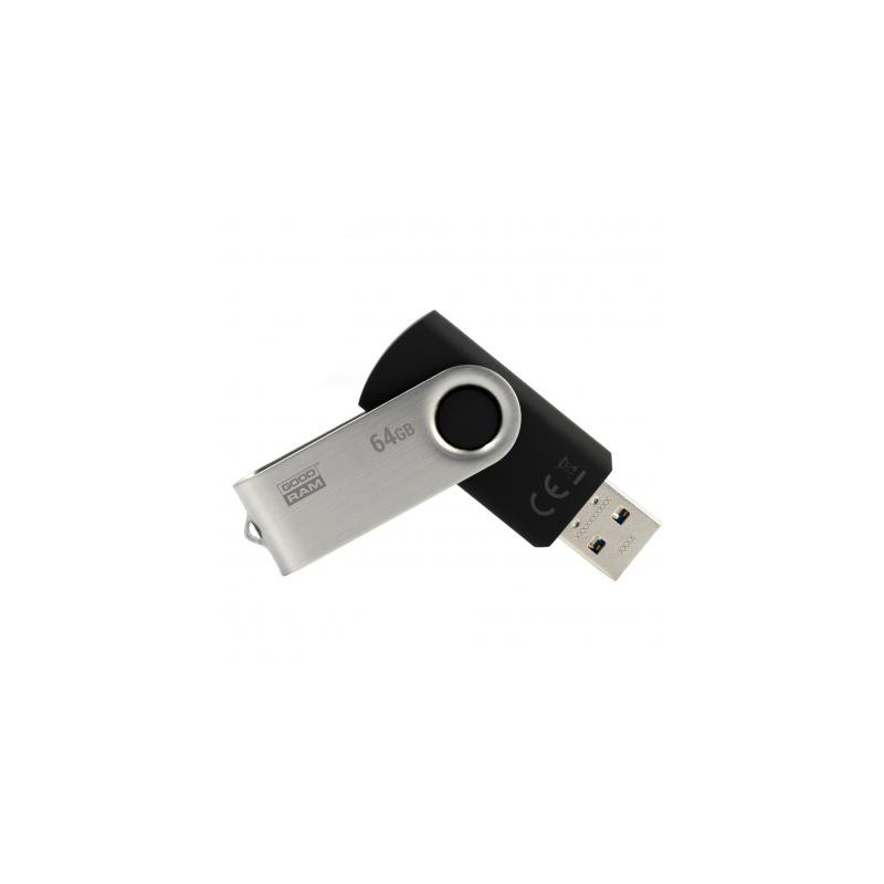 USB флеш накопичувач Goodram 64GB Twister Black USB 2.0 (UTS2-0640K0R11)