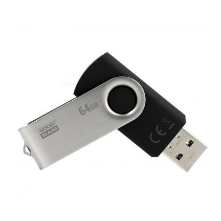 USB флеш накопичувач Goodram 64GB Twister Black USB 2.0 (UTS2-0640K0R11)