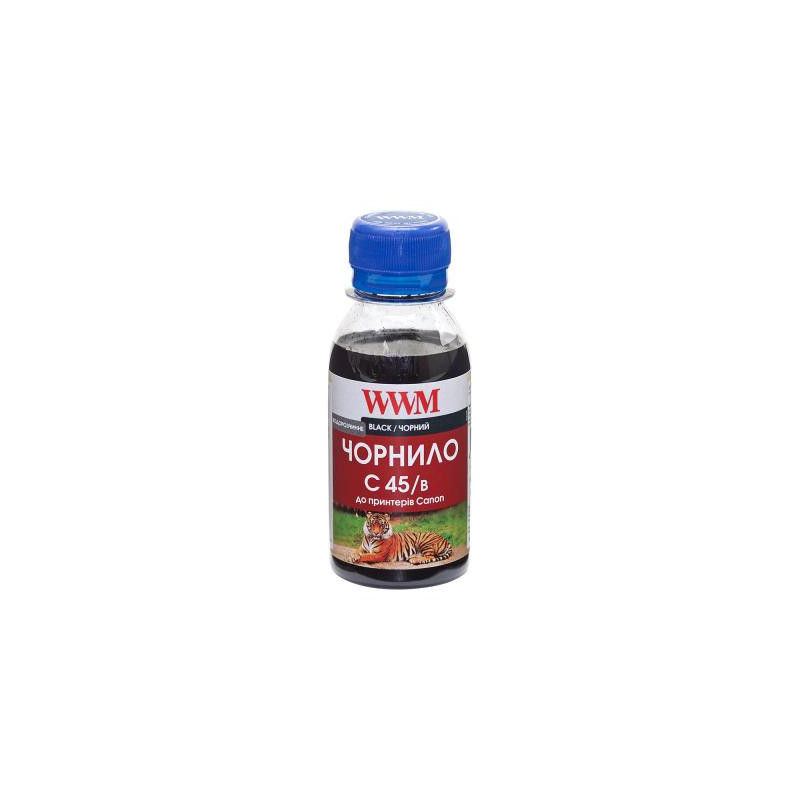 Чорнило WWM Canon CLI451B 100г Black Water-soluble (C45/B-2)