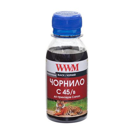 Чорнило WWM Canon CLI451B 100г Black Water-soluble (C45/B-2)