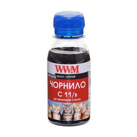 Чорнило WWM Canon CLI-521B/CLI-426B 100г Black Water-soluble (C11/B-2)