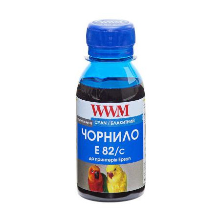Чорнило WWM Epson Stylus Photo T50/P50/PX660, 100г Cyan (E82/C-2)
