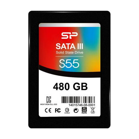 Накопичувач SSD 2.5" 480GB Silicon Power (SP480GBSS3S55S25)