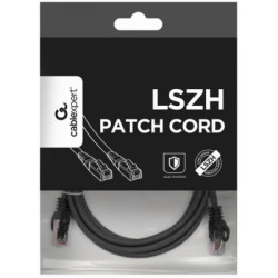 Патч-корд 1.5м S/FTP Cat 6A CU LSZH black Cablexpert (PP6A-LSZHCU-BK-1.5M)