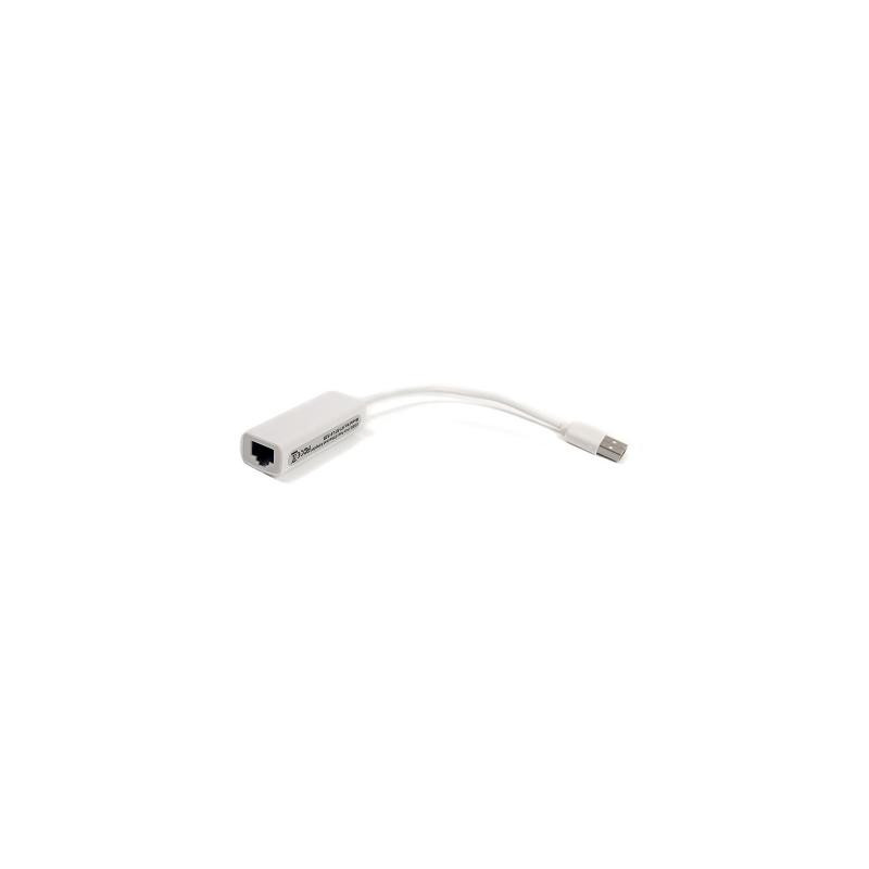 Перехідник PowerPlant USB 2.0 - RJ45, 15cm (DV00DV4066)