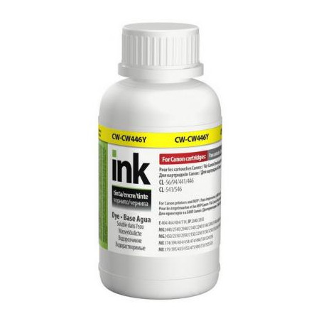 Чорнило ColorWay Canon CL-446 200мл Yellow (CW-CW446Y02)
