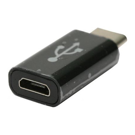 Перехідник PowerPlant micro USB to Type C (KD00AS1260)