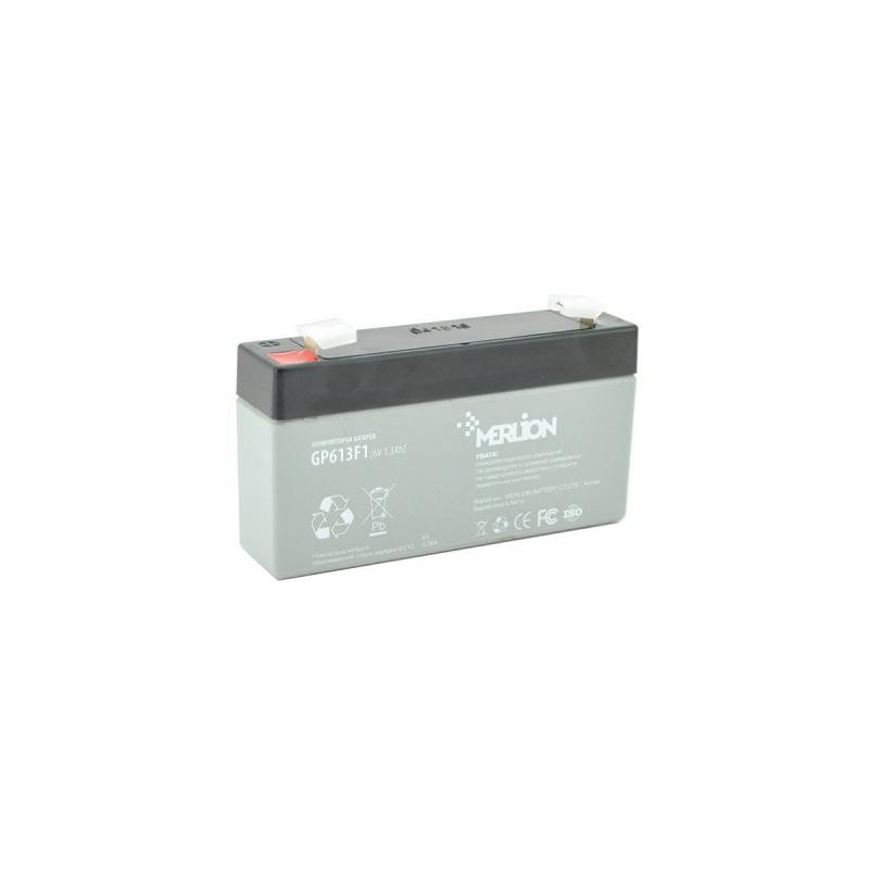 Батарея до ДБЖ Merlion 6V-1.3Ah (GP613F1)