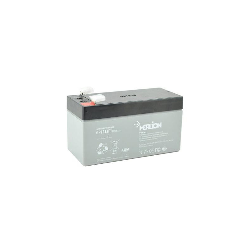 Батарея до ДБЖ Merlion 12V-1.3Ah (GP1213F1)