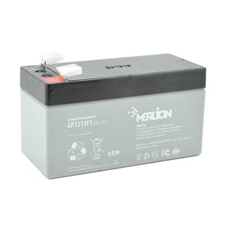 Батарея до ДБЖ Merlion 12V-1.3Ah (GP1213F1)