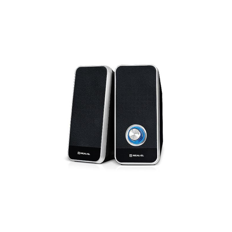 Акустична система REAL-EL S-80 USB Black (EL121100005)