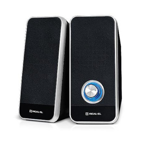 Акустична система REAL-EL S-80 USB Black (EL121100005)