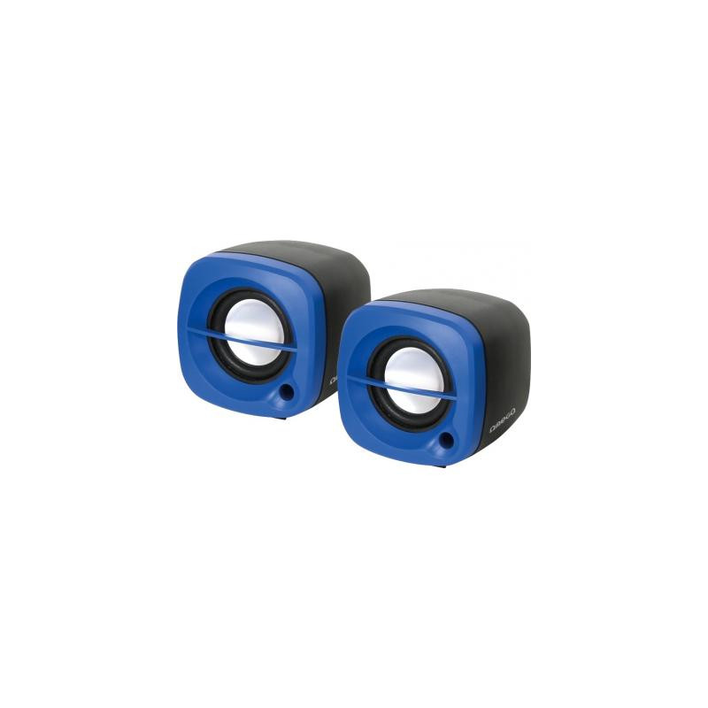 Акустична система Omega OG-15 6W blue USB (OG15BL)