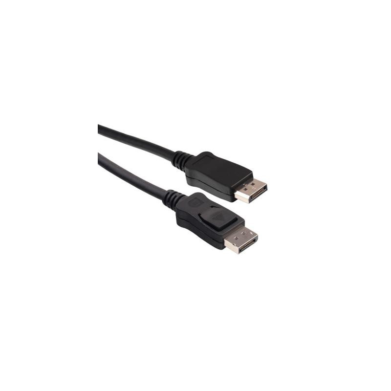 Кабель мультимедійний DisplayPort M to DisplayPort M 1.8m Patron (CAB-PN-DP-DP-18)