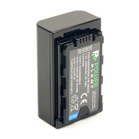 Акумулятор до фото/відео PowerPlant Panasonic VW-VBD29, 3350mAh (CB970070)
