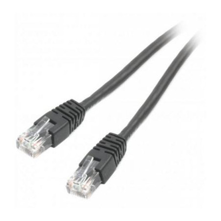 Патч-корд 0.25м UTP cat 6 CCA black Cablexpert (PP6U-0.25M/BK)