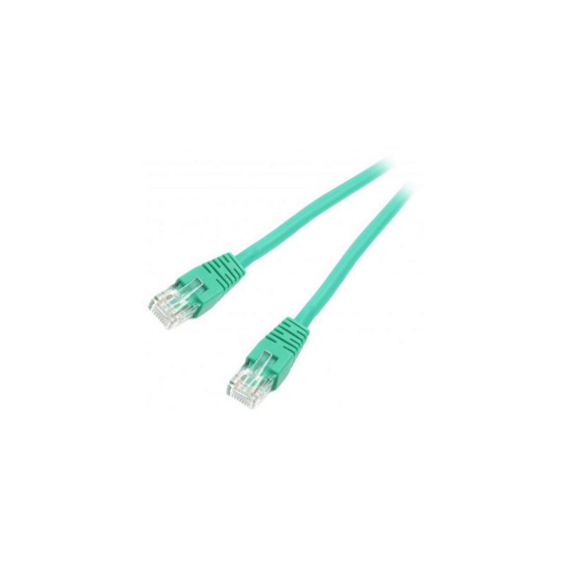 Патч-корд 0.25м UTP cat 6 CCA green Cablexpert (PP6U-0.25M/G)
