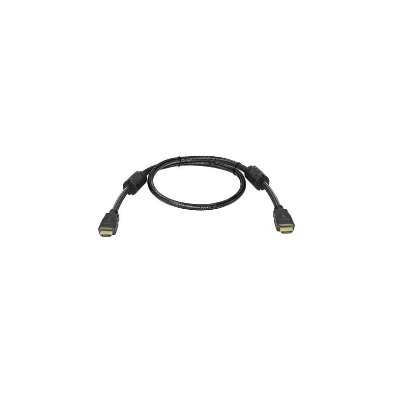 Кабель мультимедійний HDMI M to HDMI M 1.0m Defender (87340)