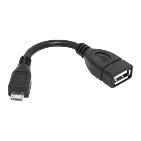 Перехідник OTG USB 2.0 AF to Micro 5P 0.08m Defender (87300)