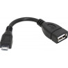 Перехідник OTG USB 2.0 AF to Micro 5P 0.08m Defender (87300)
