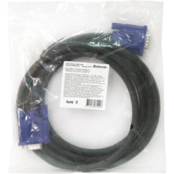 Кабель мультимедійний VGA M to VGA M 1.8m Defender (87410)