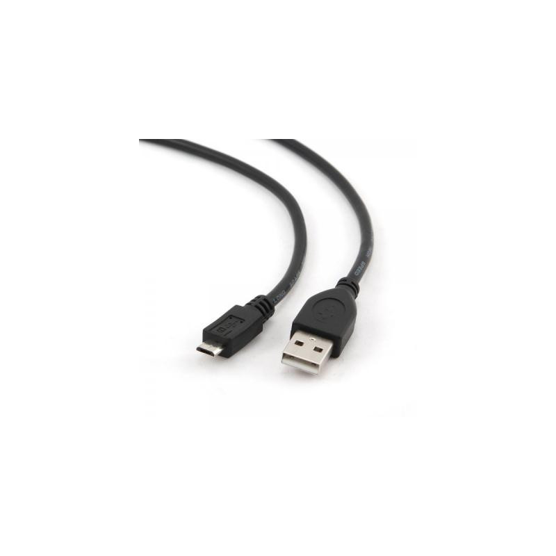 Дата кабель USB 2.0 AM to Micro 5P 3.0m Cablexpert (CCP-mUSB2-AMBM-10)