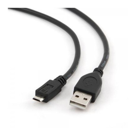 Дата кабель USB 2.0 AM to Micro 5P 3.0m Cablexpert (CCP-mUSB2-AMBM-10)