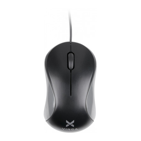 Мишка Vinga MS-882 black - gray