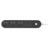 Мережевий фільтр живлення ColorWay CW-CHU33B, 3 розетки/3USB Black 1.8M (CW-CHU33B)