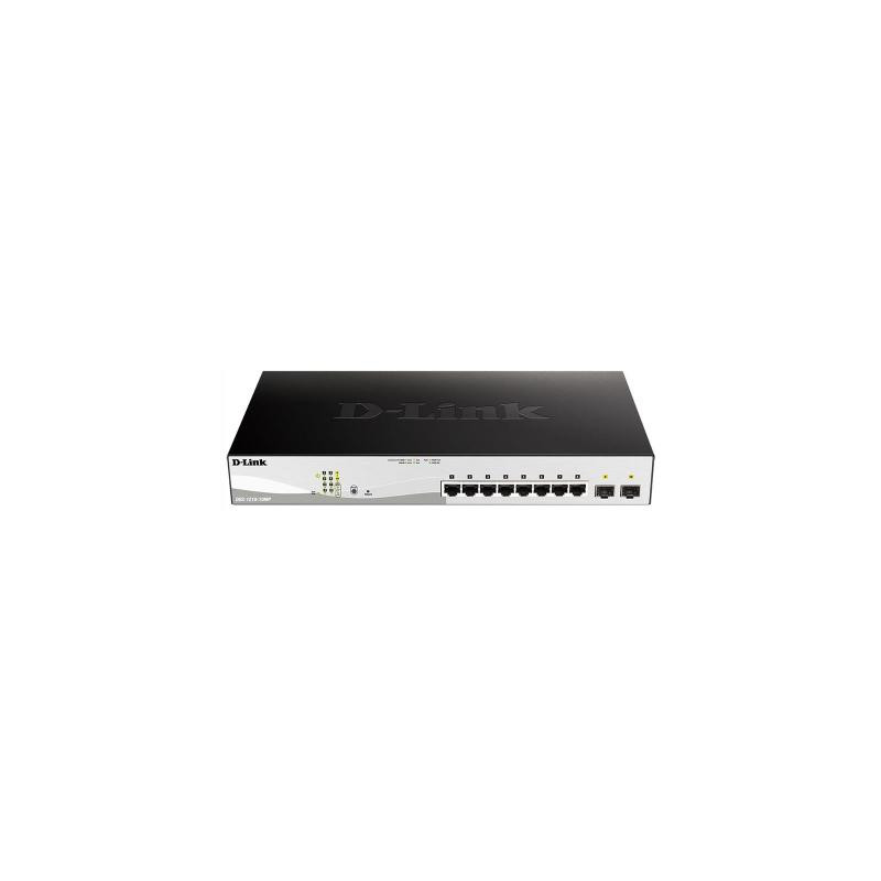 Комутатор мережевий D-Link DGS-1210-10MP