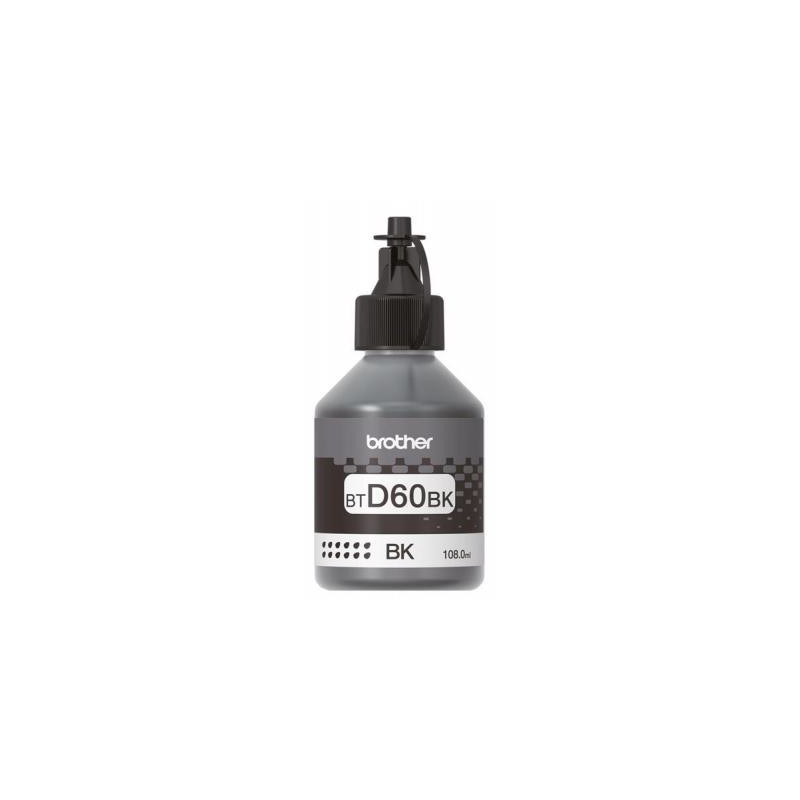 Контейнер з чорнилом Brother BT-D60BK 108ml (BTD60Bk)