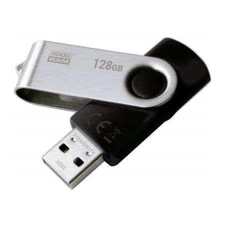 USB флеш накопичувач Goodram 128GB UTS2 Twister Black USB 2.0 (UTS2-1280K0R11)