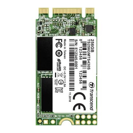 Накопичувач SSD M.2 2242 256GB Transcend (TS256GMTS430S)
