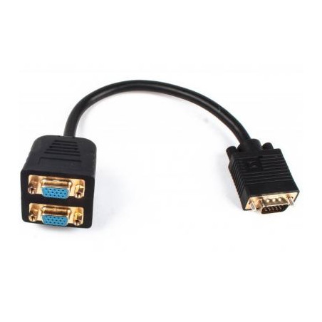 Перехідник Cablexpert VGA M to 2 VGA F (CC-VGAX2-20CM)