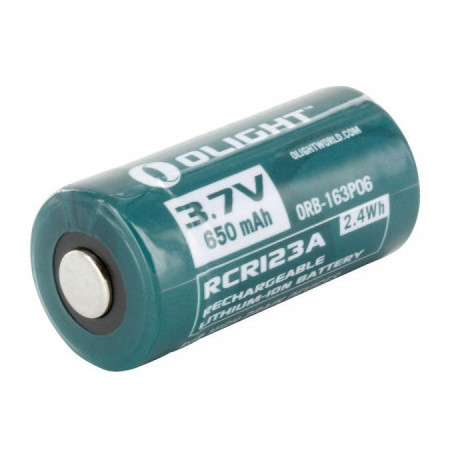 Акумулятор Olight RCR123 (16340) Li-Ion 650 mAh (ORB2-163P06)